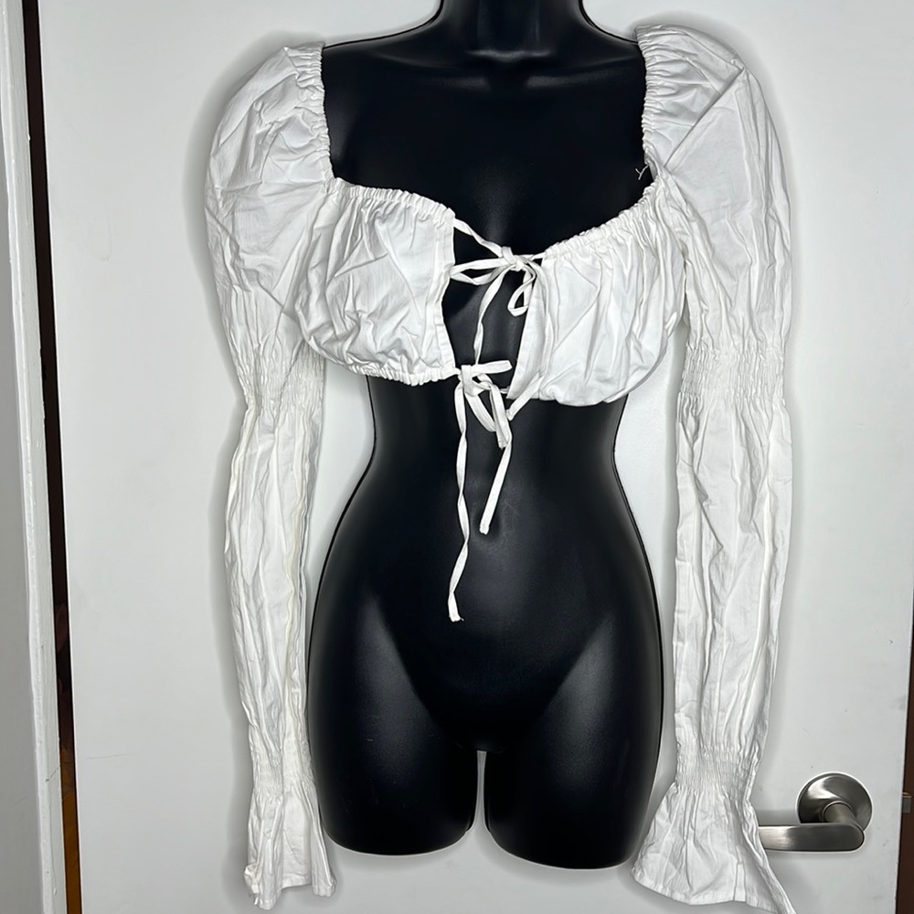 Ramona Long Sleeve Bralette Top